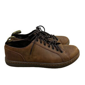 Dr. Martens Calmont Lace-Up Oxford Mens Size 10 Brown Leather Low Top Sneaker
